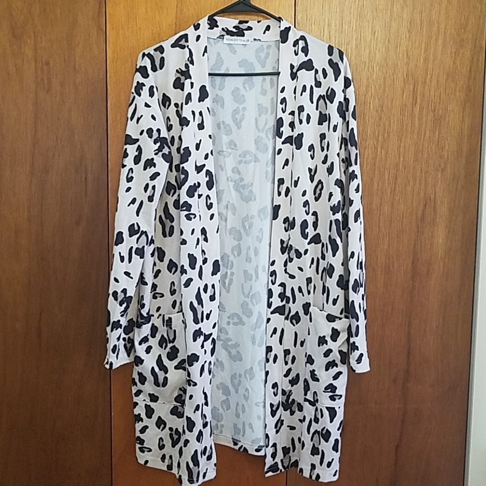 Leopard Cardigan Size Medium